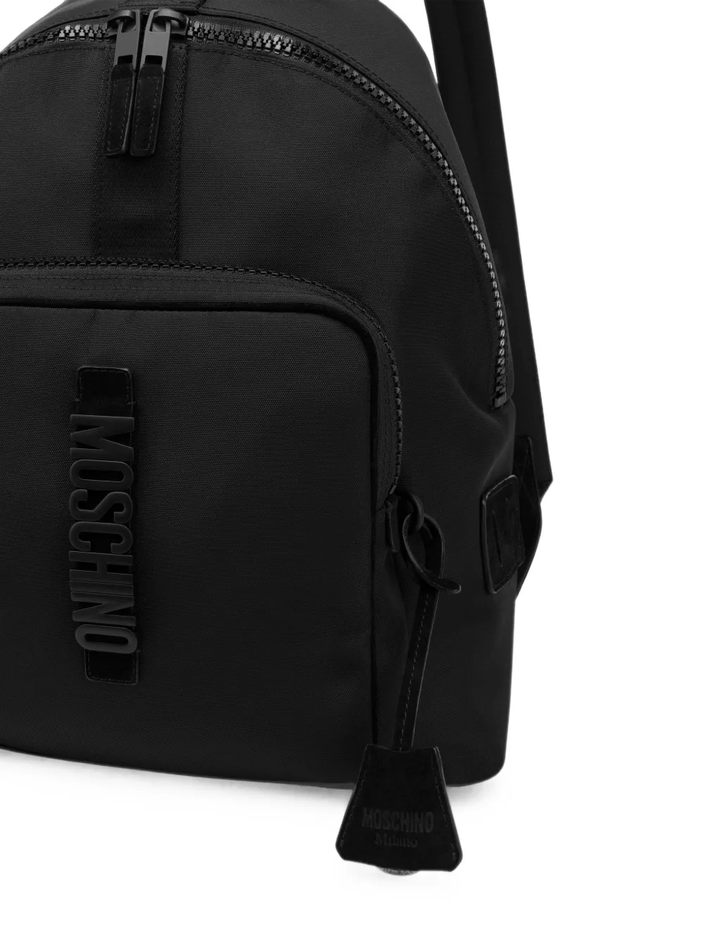 Moschino Rugzak met logo Zwart