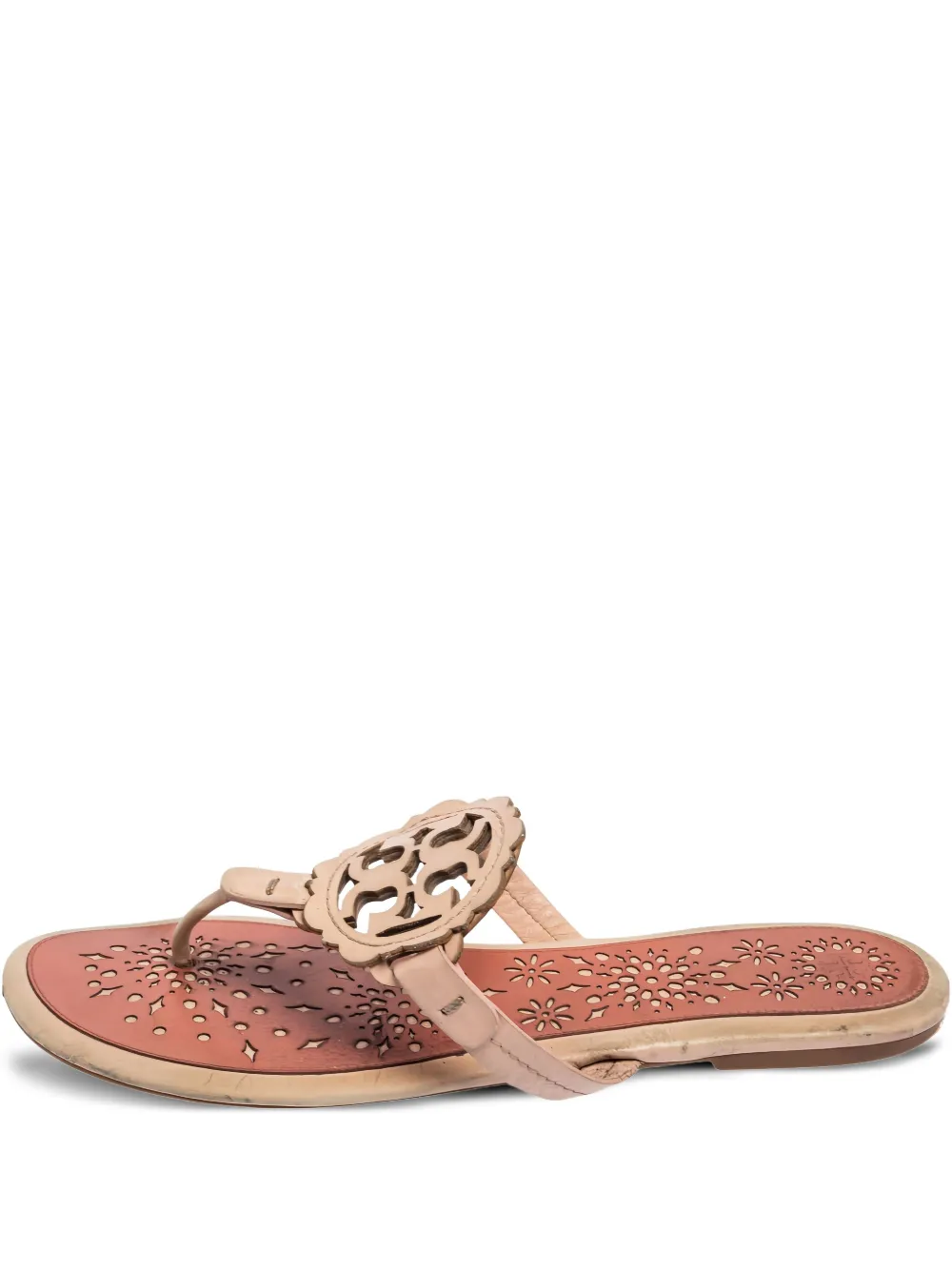 Tory Burch レーザーカット サンダル - ピンク Tory Burch レーザーカット サンダル - ピンク