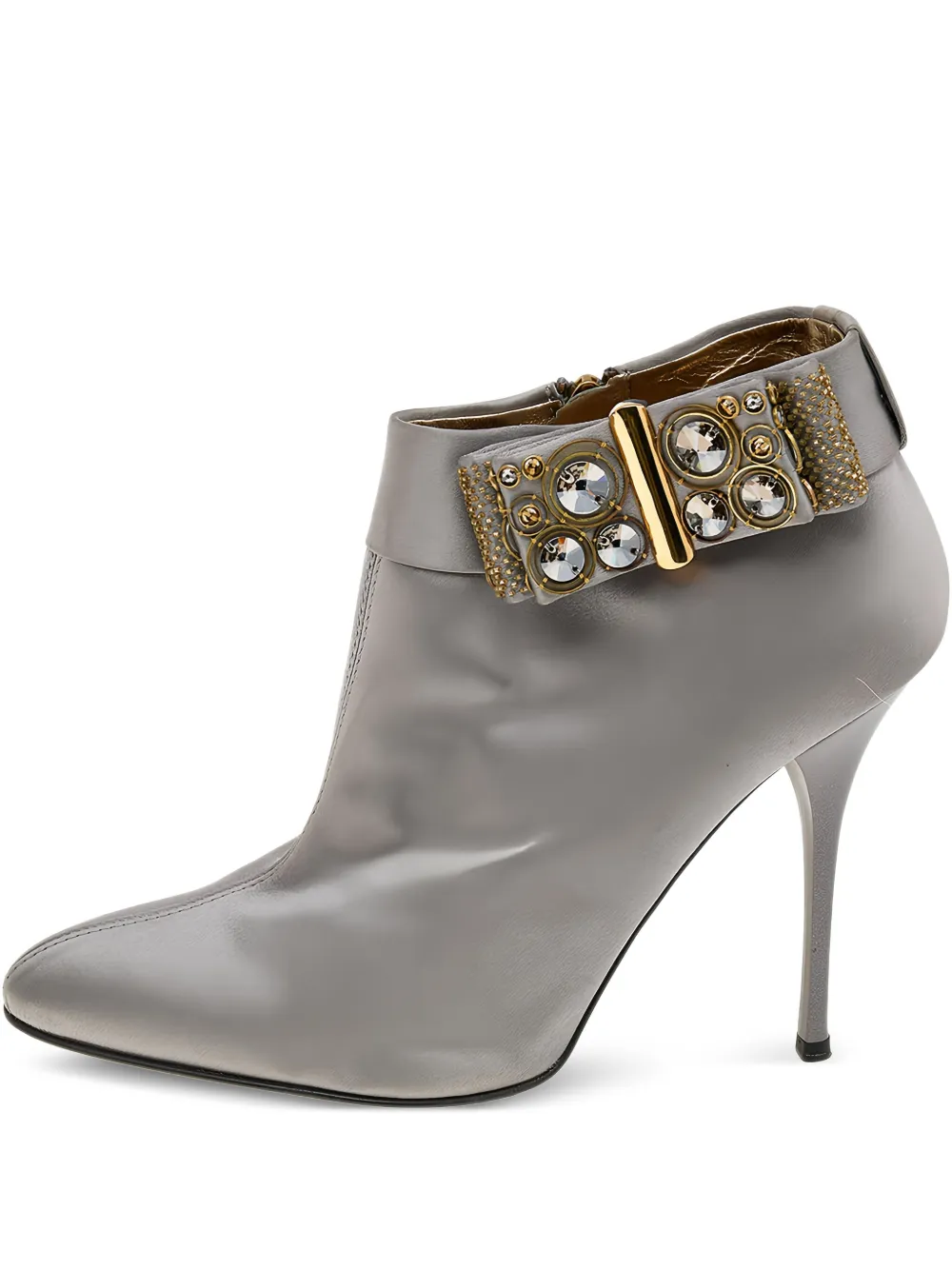 115mm embellished ankle boots