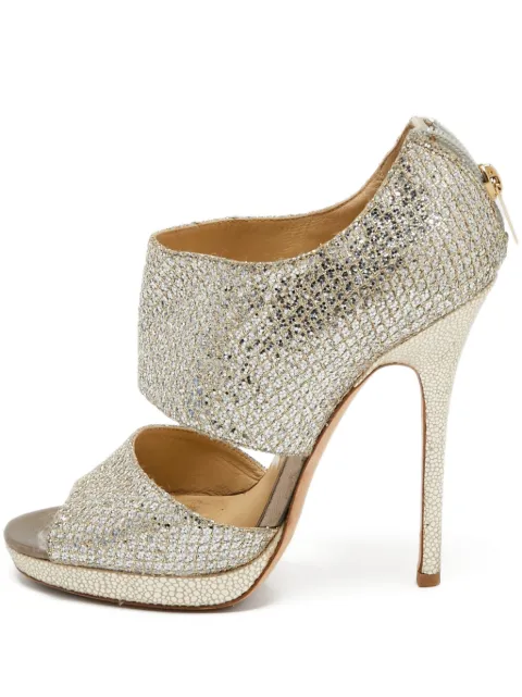Jimmy Choo Pre-Owned 110mm leather sandals