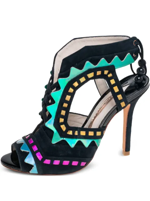 Sophia Webster pre-owned 105mm Riko cut-out sandals