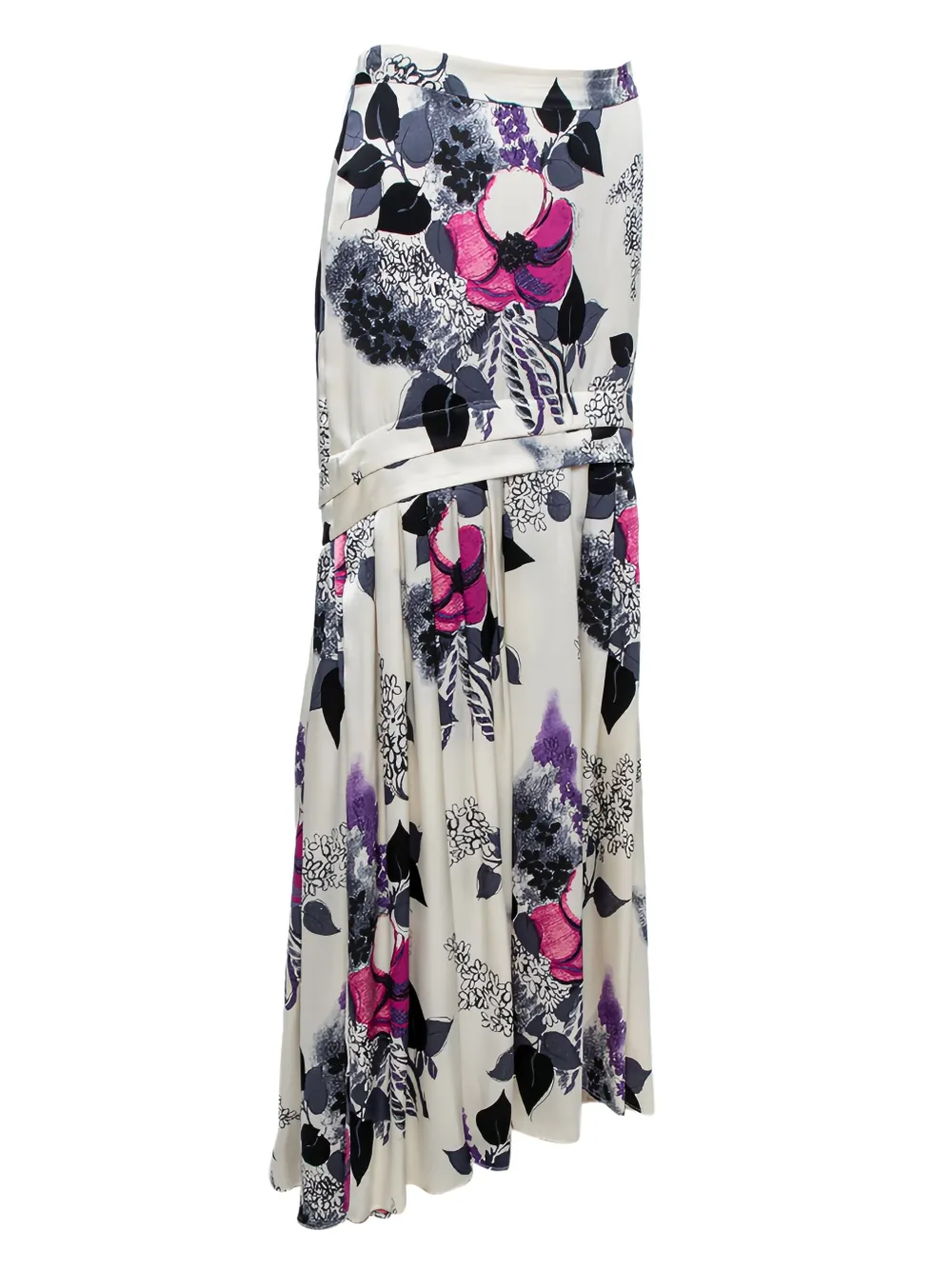 Roberto Cavalli Vintage floral-print maxi skirt | Image 2