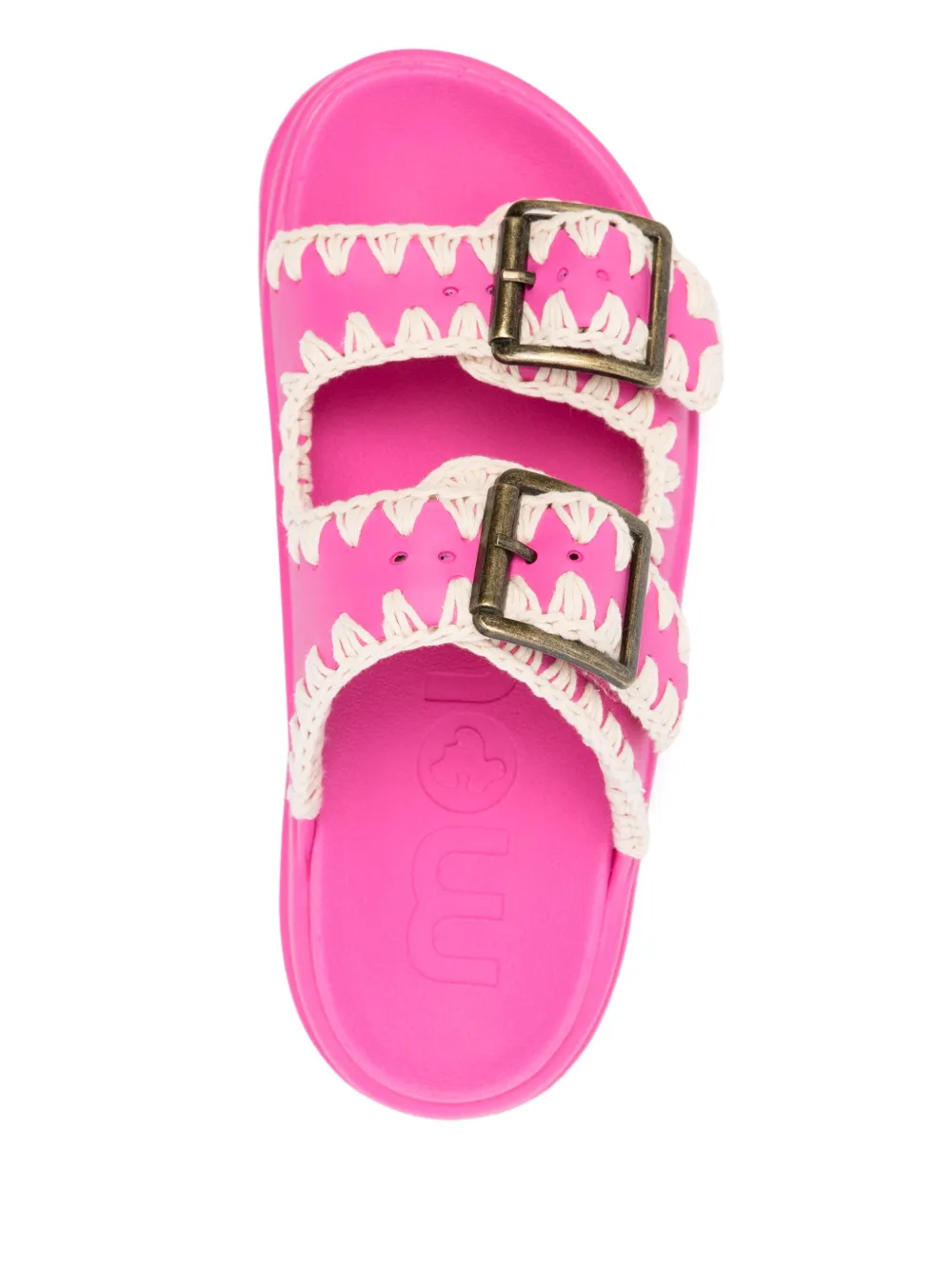Mou Kids Eva slides FUX FUCSIA