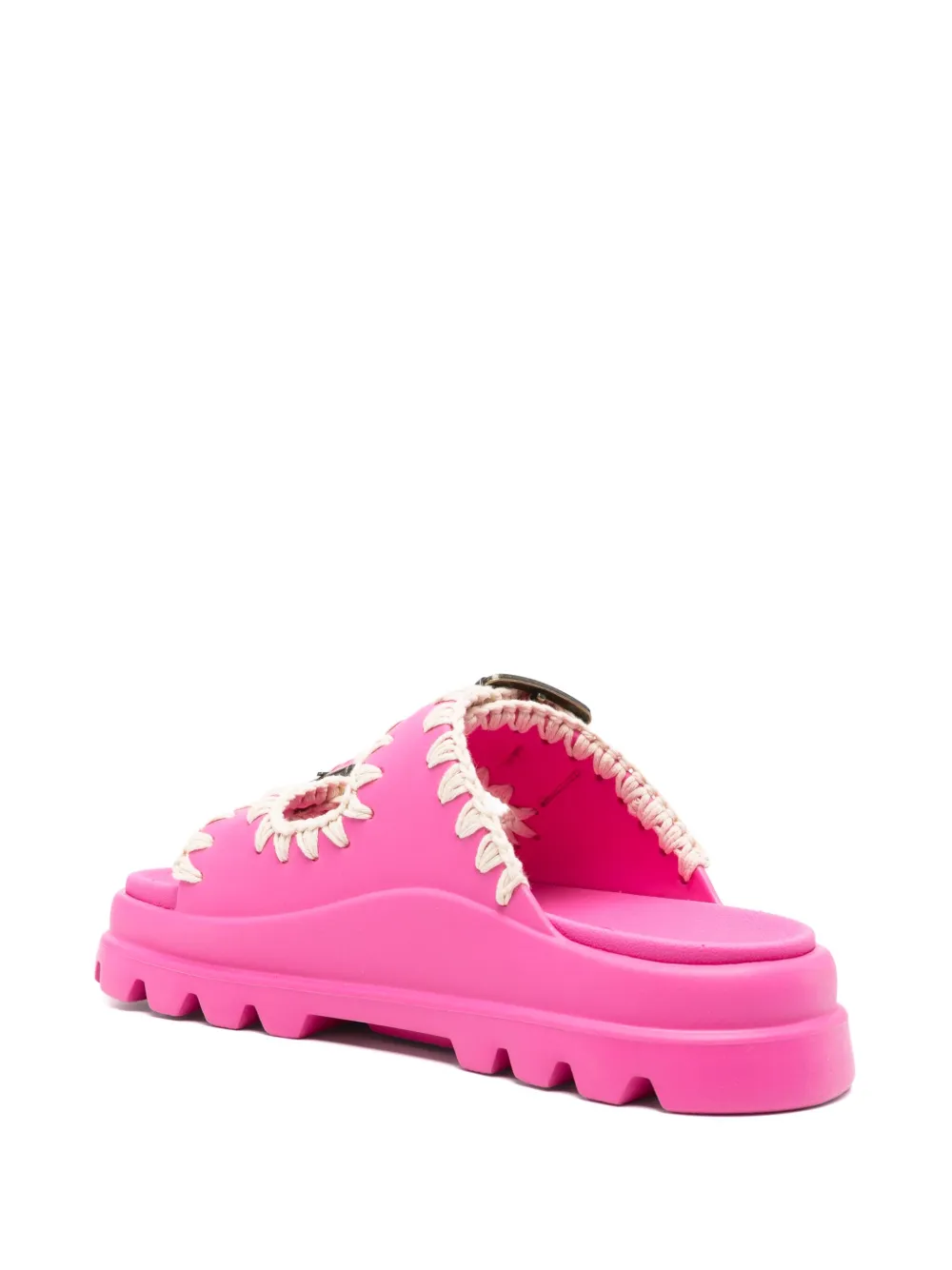 Mou Kids Eva slides FUX FUCSIA
