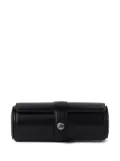 Brunello Cucinelli leather watch case - Black