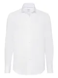 Brunello Cucinelli twill shirt - White