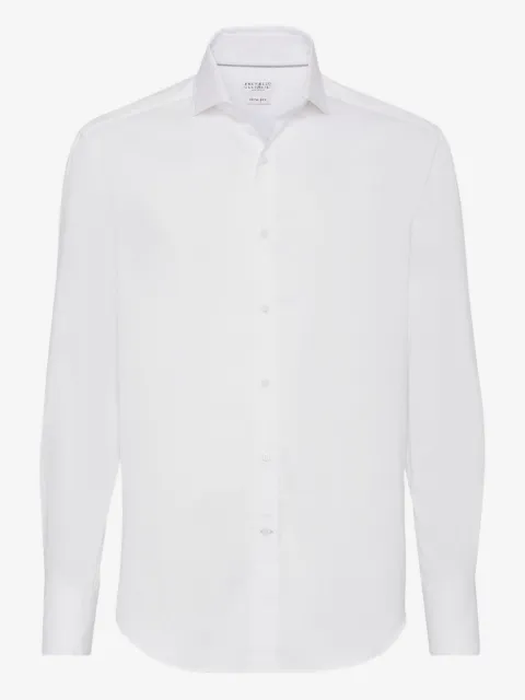 Brunello Cucinelli twill shirt
