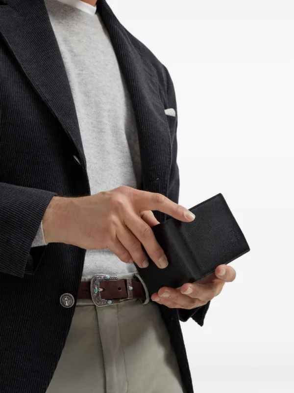 Brunello Cucinelli 二つ折り財布 | ブラック | FARFETCH JP