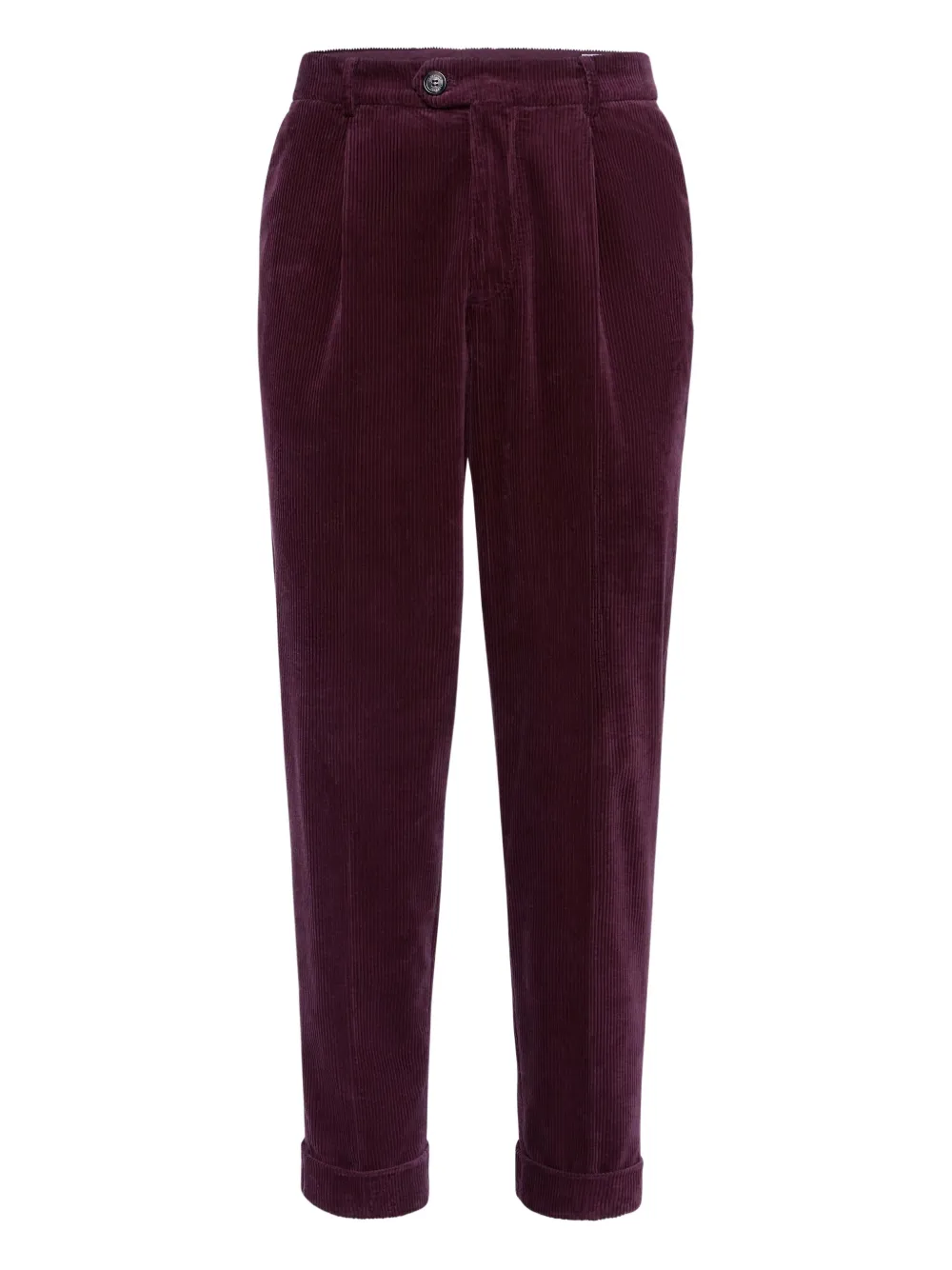 Brunello Cucinelli pantalones con cierre de botón | morado | Image 1
