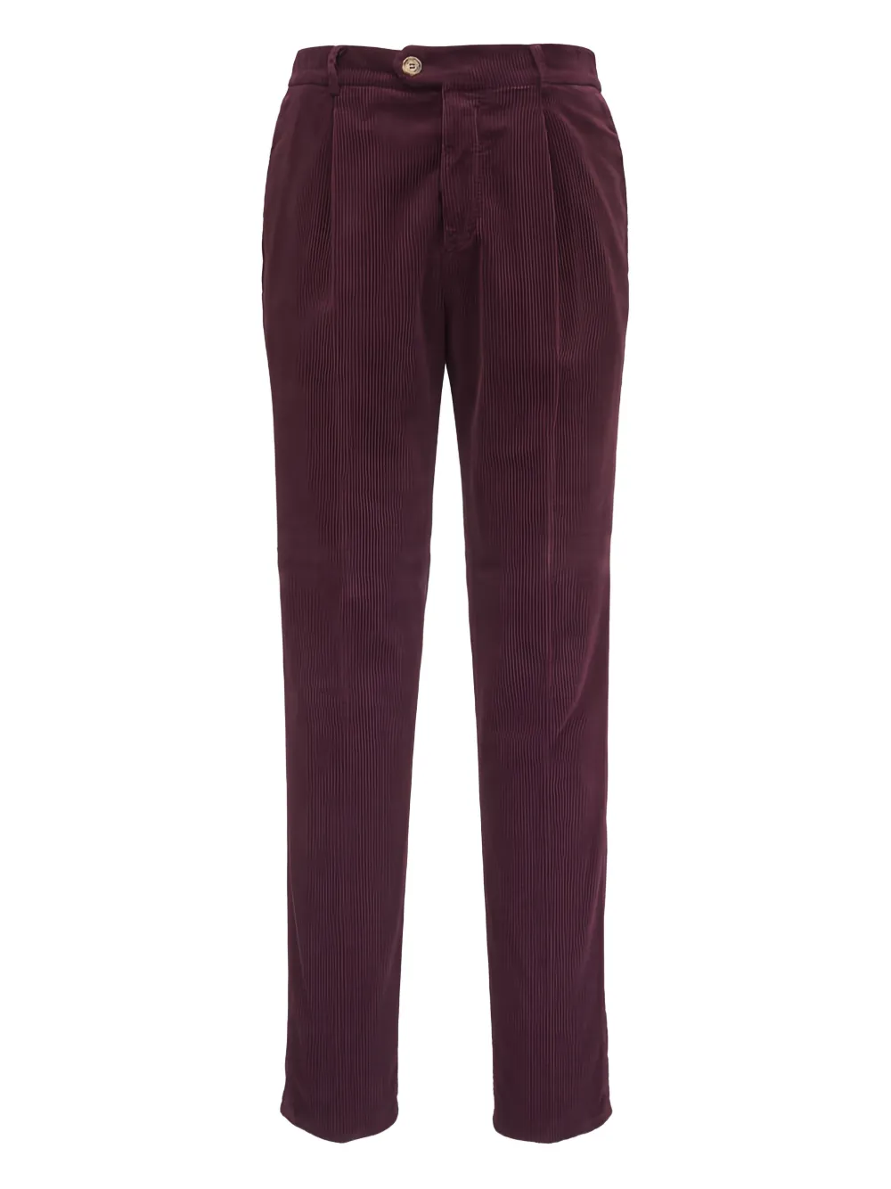 Brunello Cucinelli corduroy trousers | Purple | Image 1
