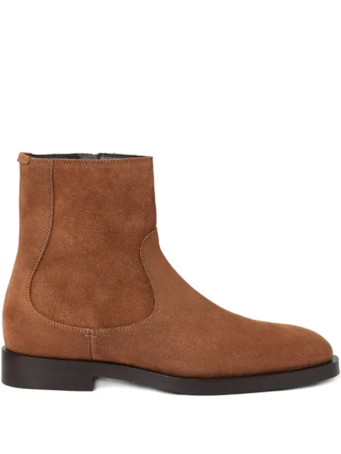 Brunello Cucinelli suede Chelsea boots