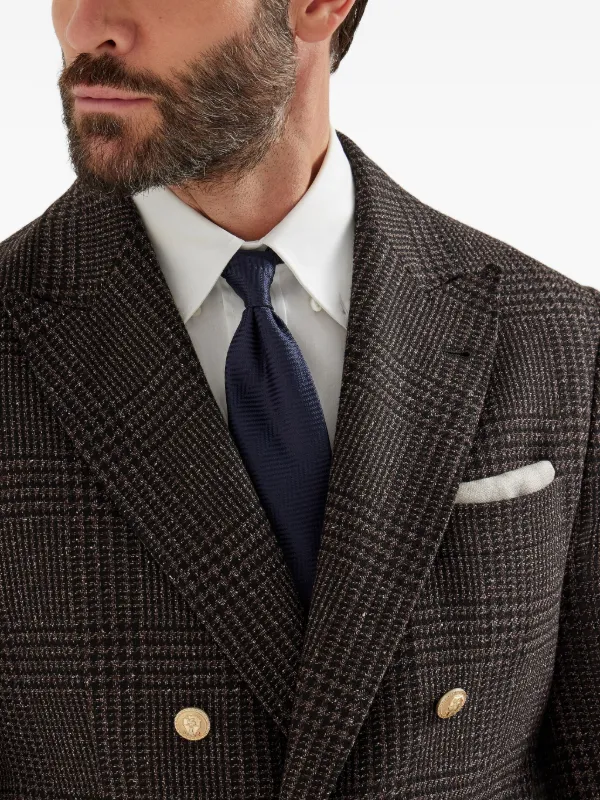 Brunello Cucinelli ダブルジャケット | ブラウン | FARFETCH JP