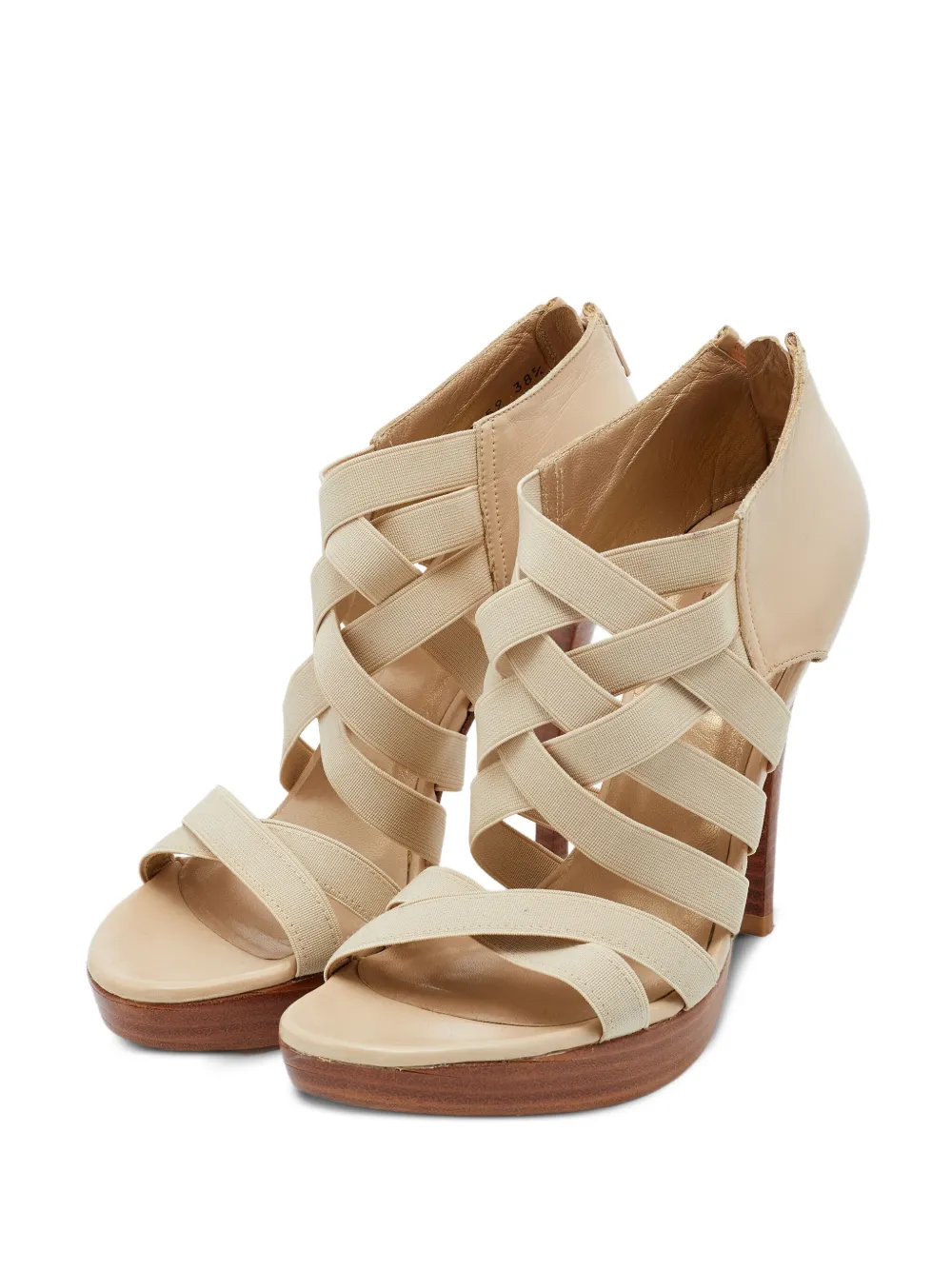 Stuart Weitzman босоножки Gladiator 120 pre-owned с ремешками | Image 2