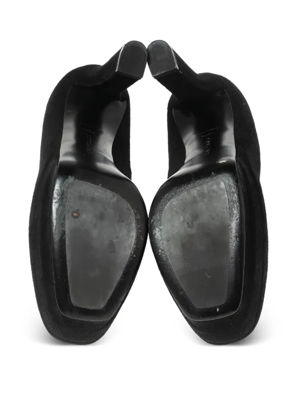Bottega Veneta Pre-Owned プラットフォーム スエードパンプス Bottega Veneta Pre-Owned プラットフォーム スエードパンプス