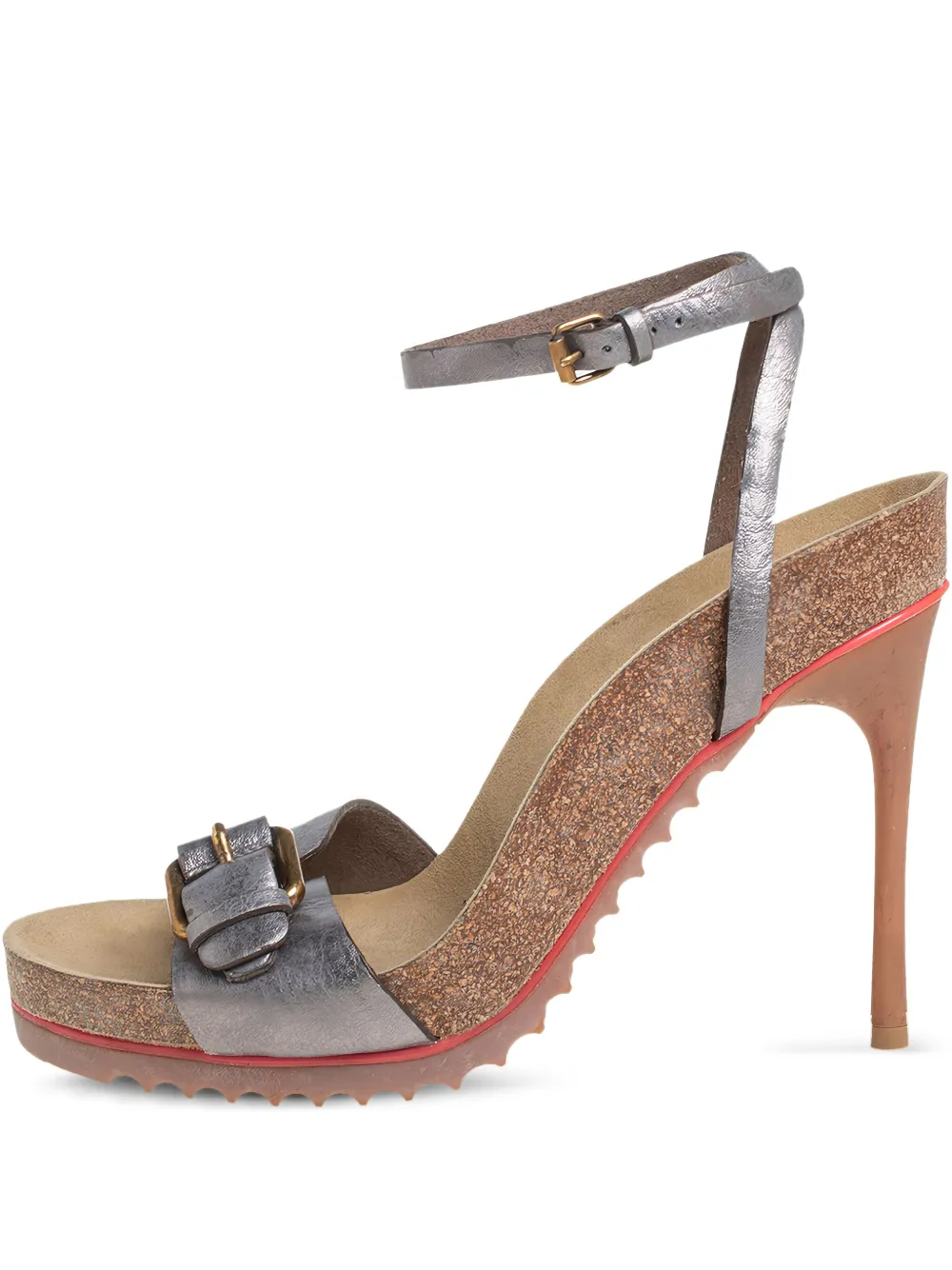 Stella McCartney Pre-Owned 105mm buckled sandals | Silver | Image 1