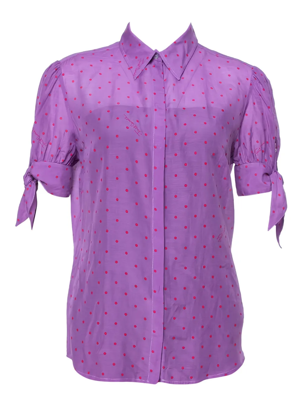 Just Cavalli Vintage プレオウンド ブラウス - パープル Just Cavalli Vintage プレオウンド ブラウス - パープル