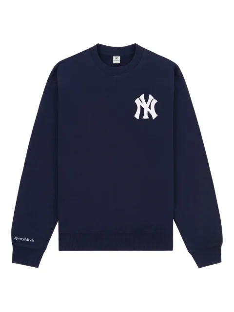 Sporty & Rich Yankees Serif crew-neck sweatshirt