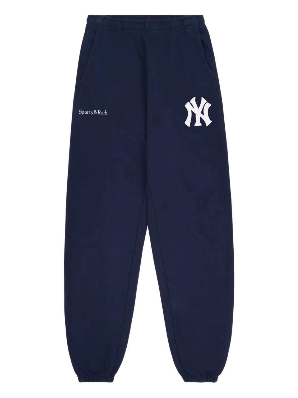 Sporty & Rich Joggers con logo ricamato - Blu