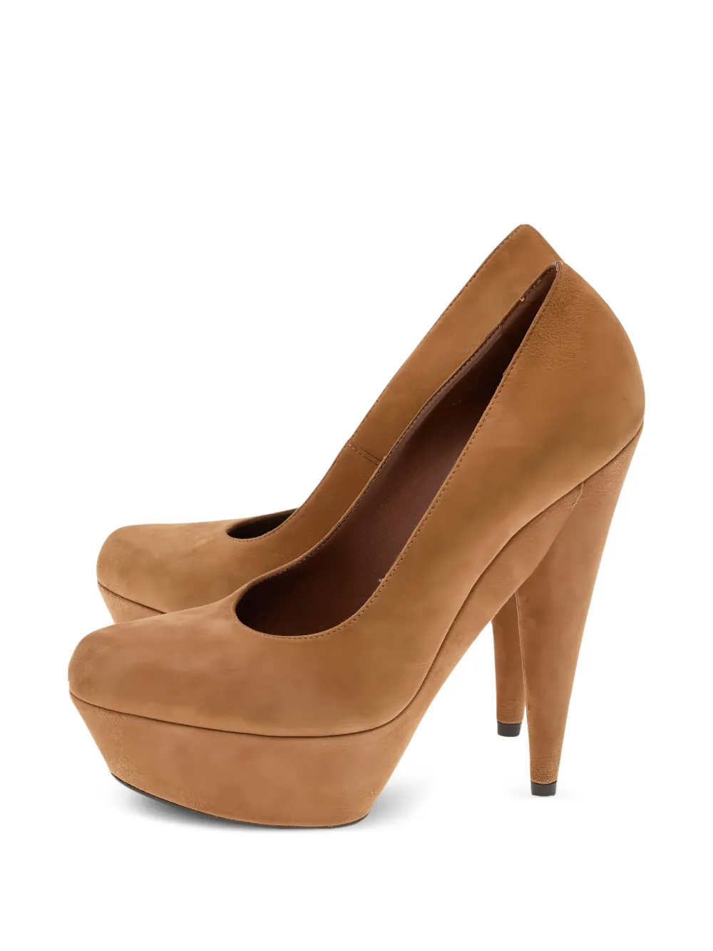 Saint Laurent Pre-Owned 140 mm Gisele pumps - Bruin