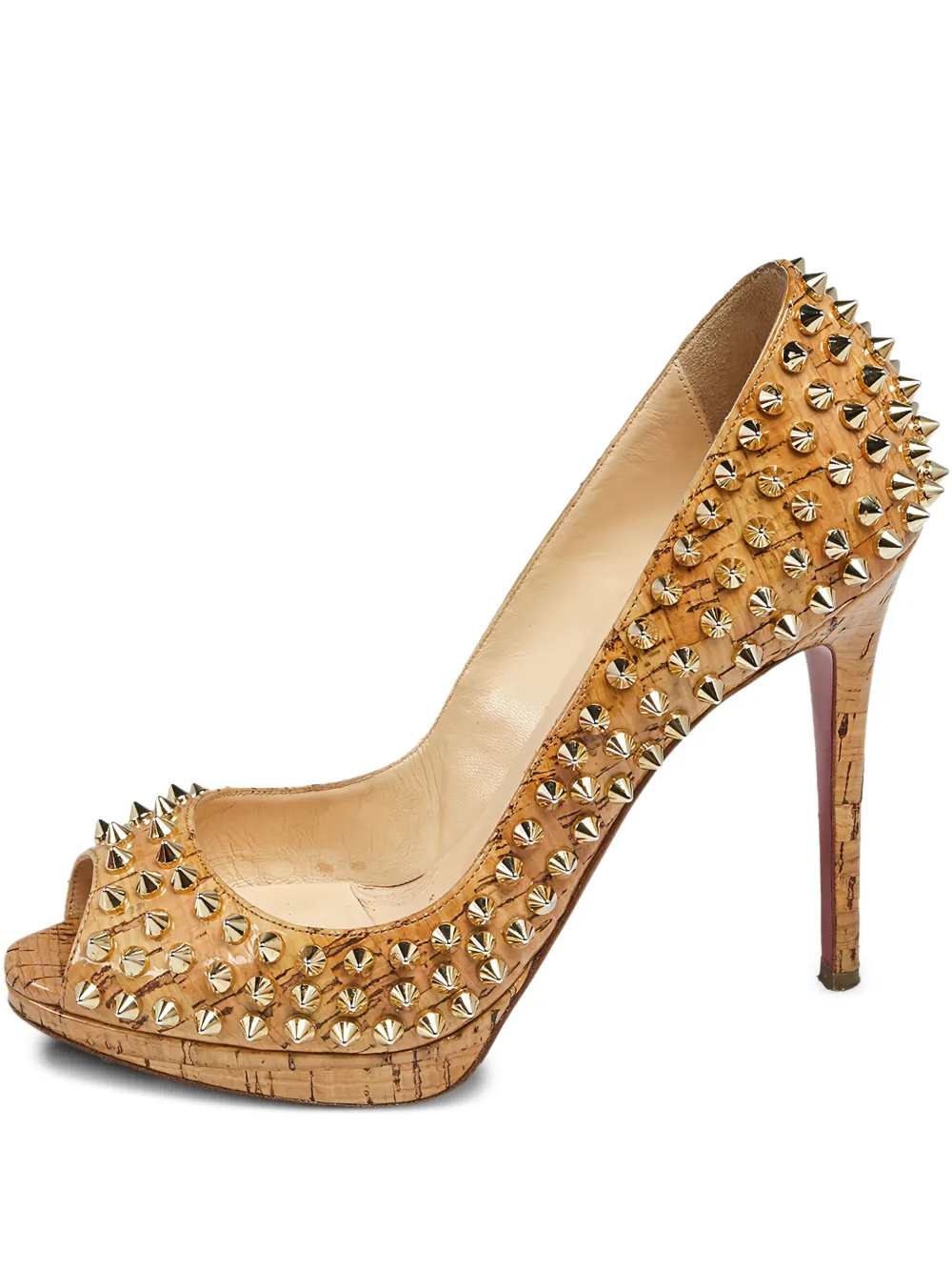 Christian Louboutin Pre-Owned Yolanda 100mm パンプス - ニュートラル Christian Louboutin Pre-Owned Yolanda 100mm パンプス - ニュートラル