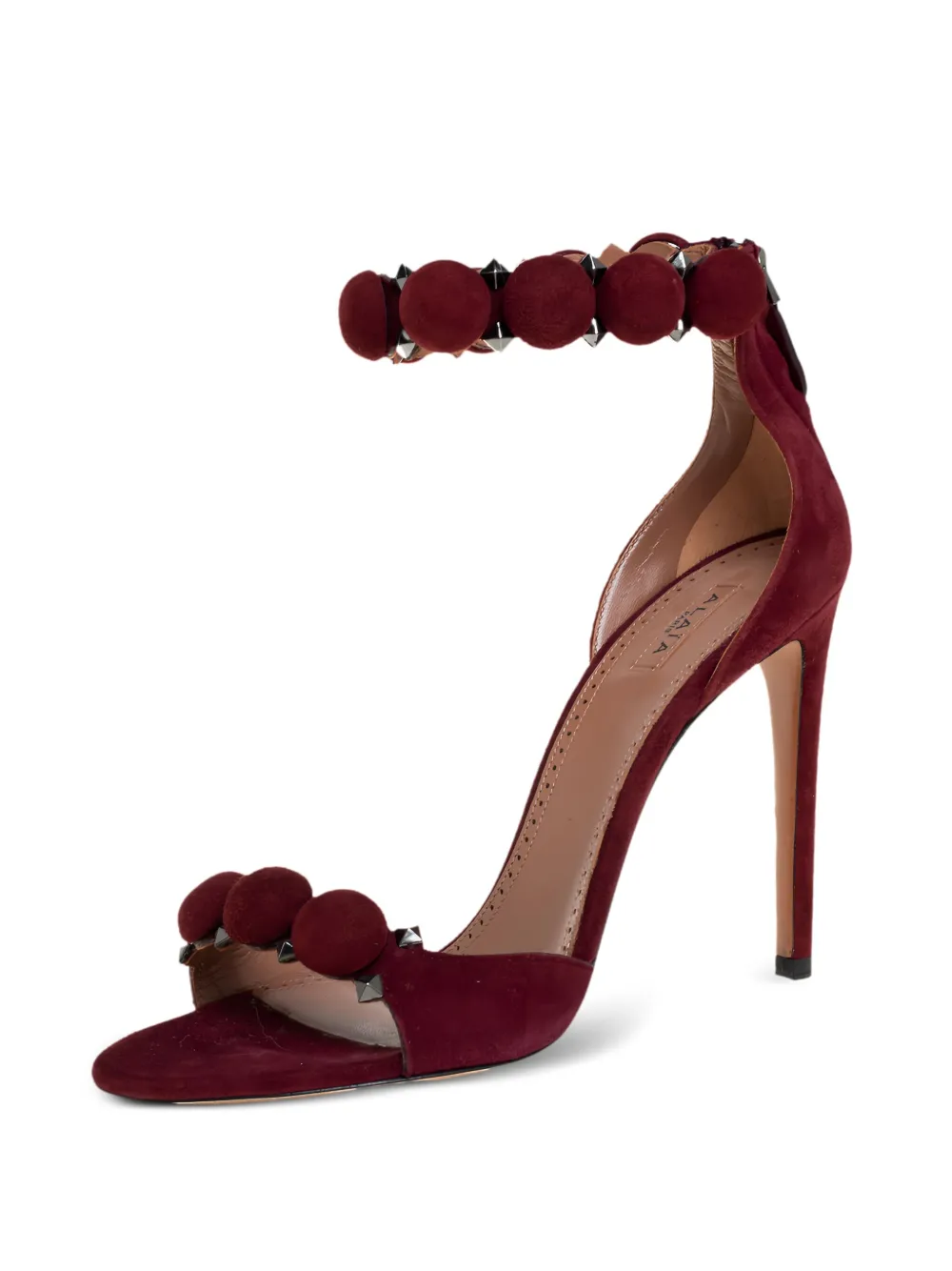 Alaïa Pre-Owned suede heeled sandals | Image 2