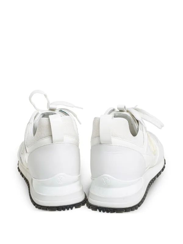 Louis Vuitton Pre-Owned Run Away Sneakers | White | FARFETCH CA