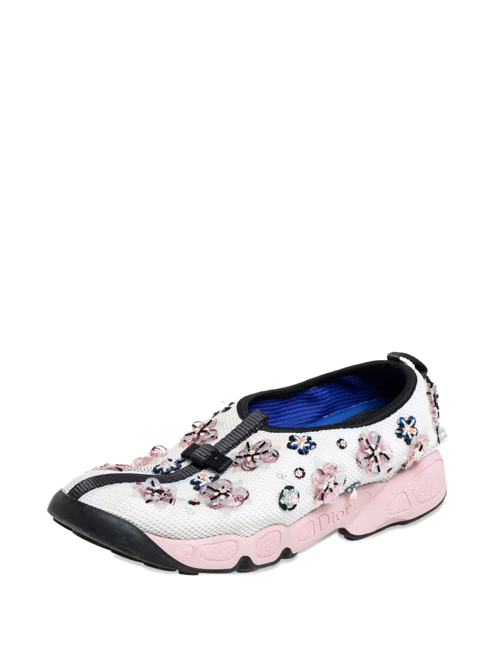 Christian Dior Pre-Owned 2014 verfraaide sneakers - Wit