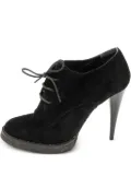 Balenciaga Pre-Owned lace-up booties - Black