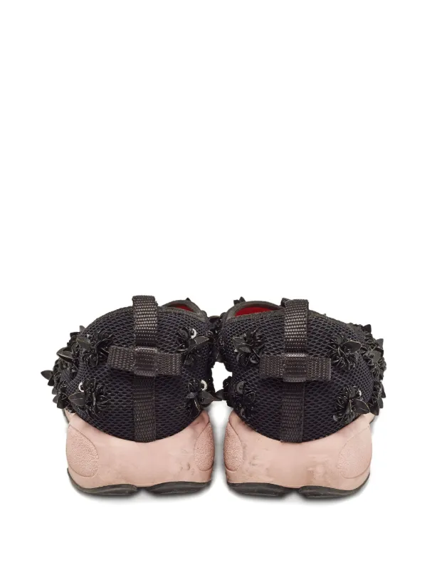 Christian Dior Pre-Owned Fusion フローラル スニーカー | ブラック