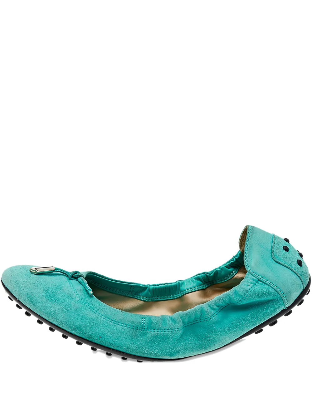 Pre-owned Tod's Vintage  Scrunch Ballet Flats