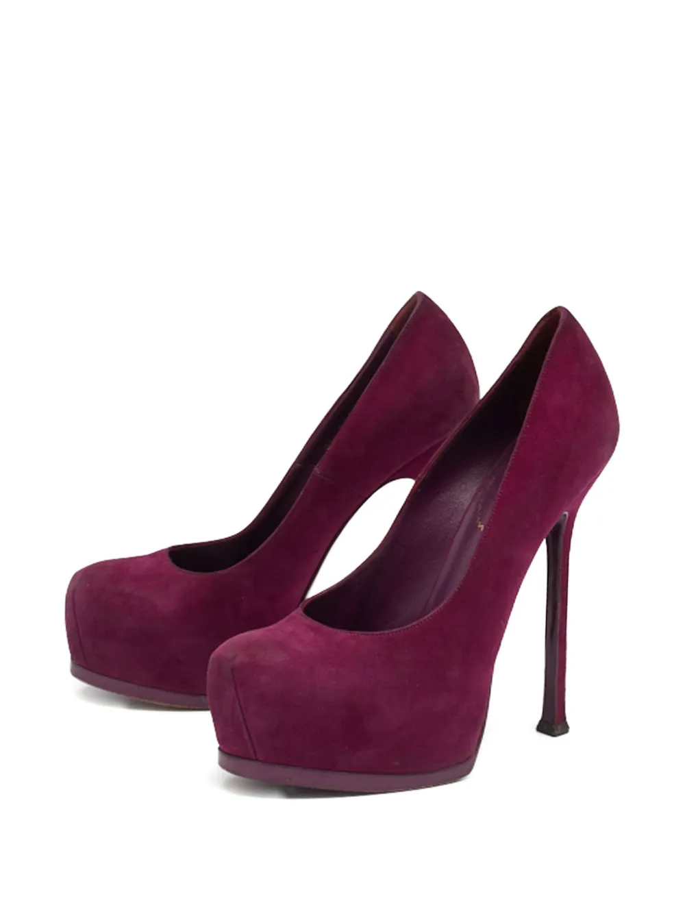 Saint Laurent Pre-Owned 2023 145 mm Tribtoo pumps - Paars