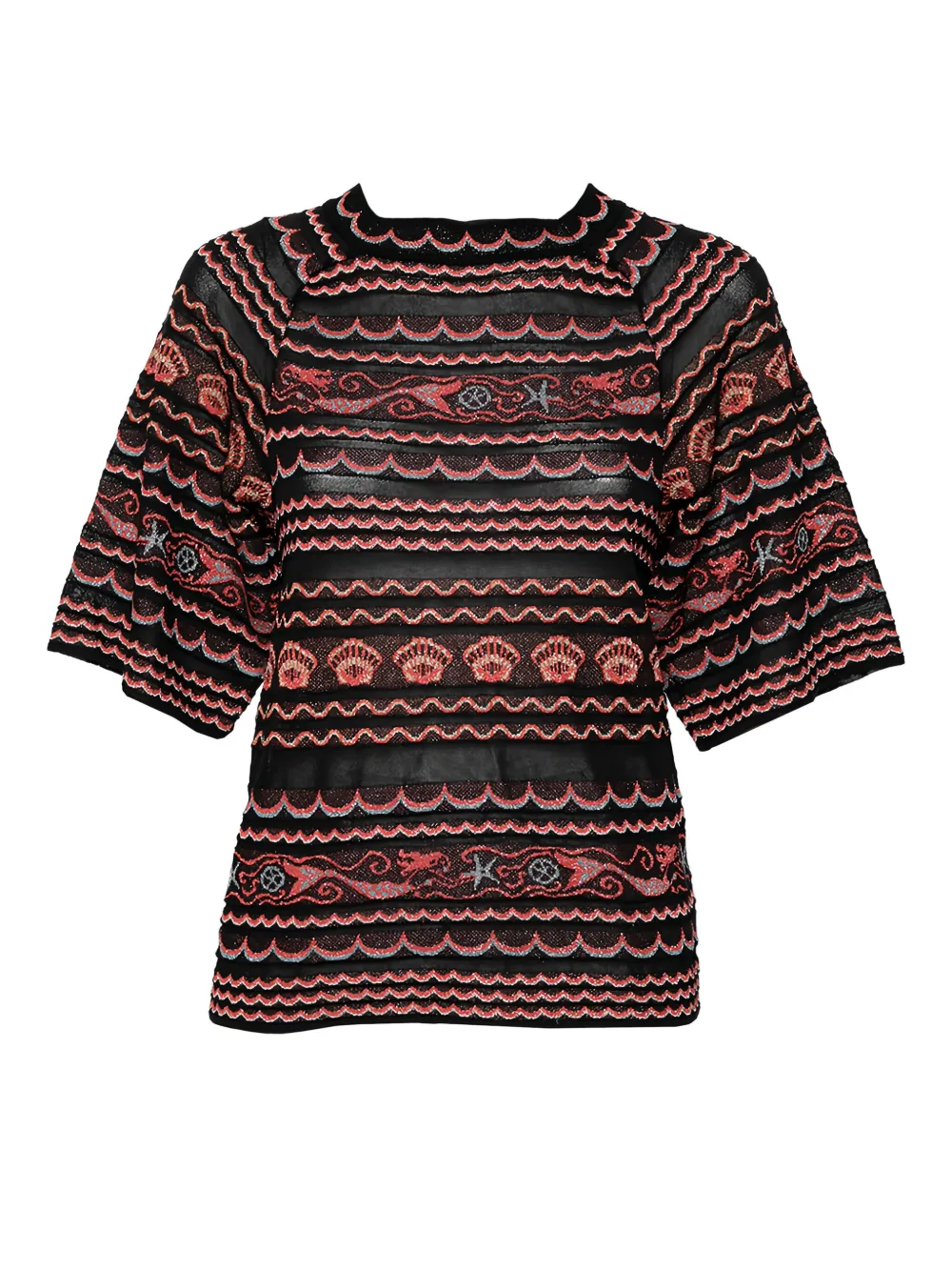 Missoni Pre-Owned Top in maglia - Nero