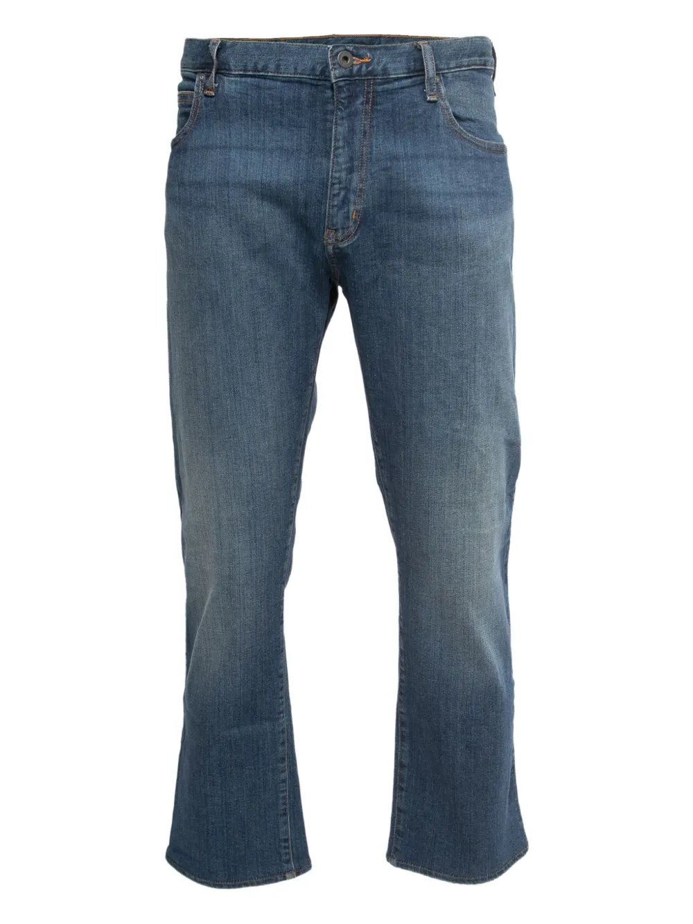 Emporio Armani Pre-Owned Jeans in cotone - Blu