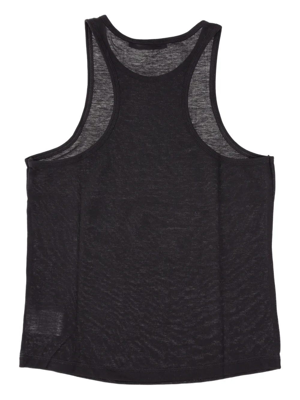 LA ROSE Katoenen tanktop Zwart