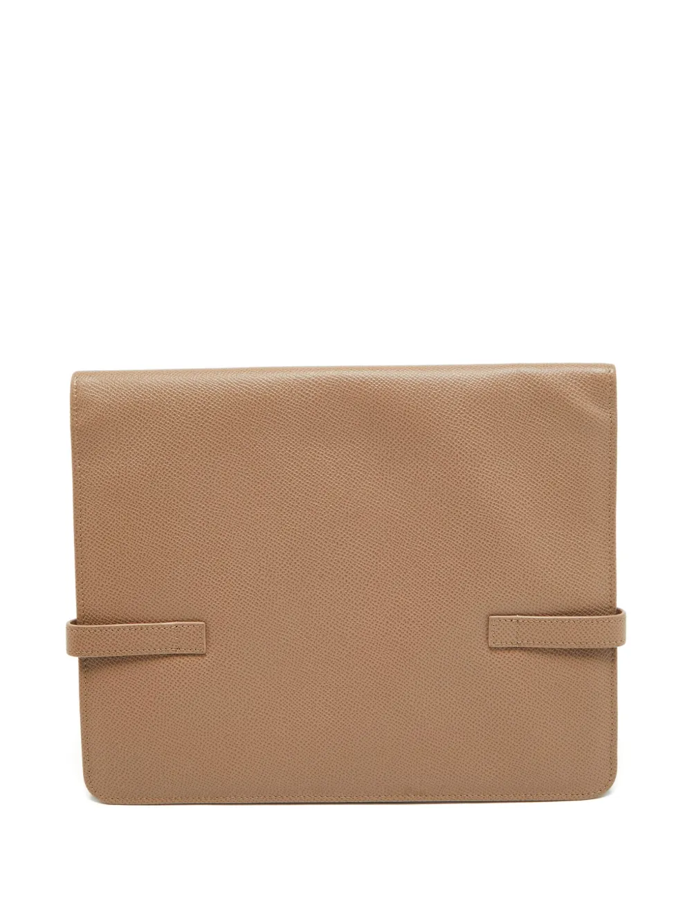 Valentino Garavani Pre-Owned leather logo-plaque clutch bag | Image 2