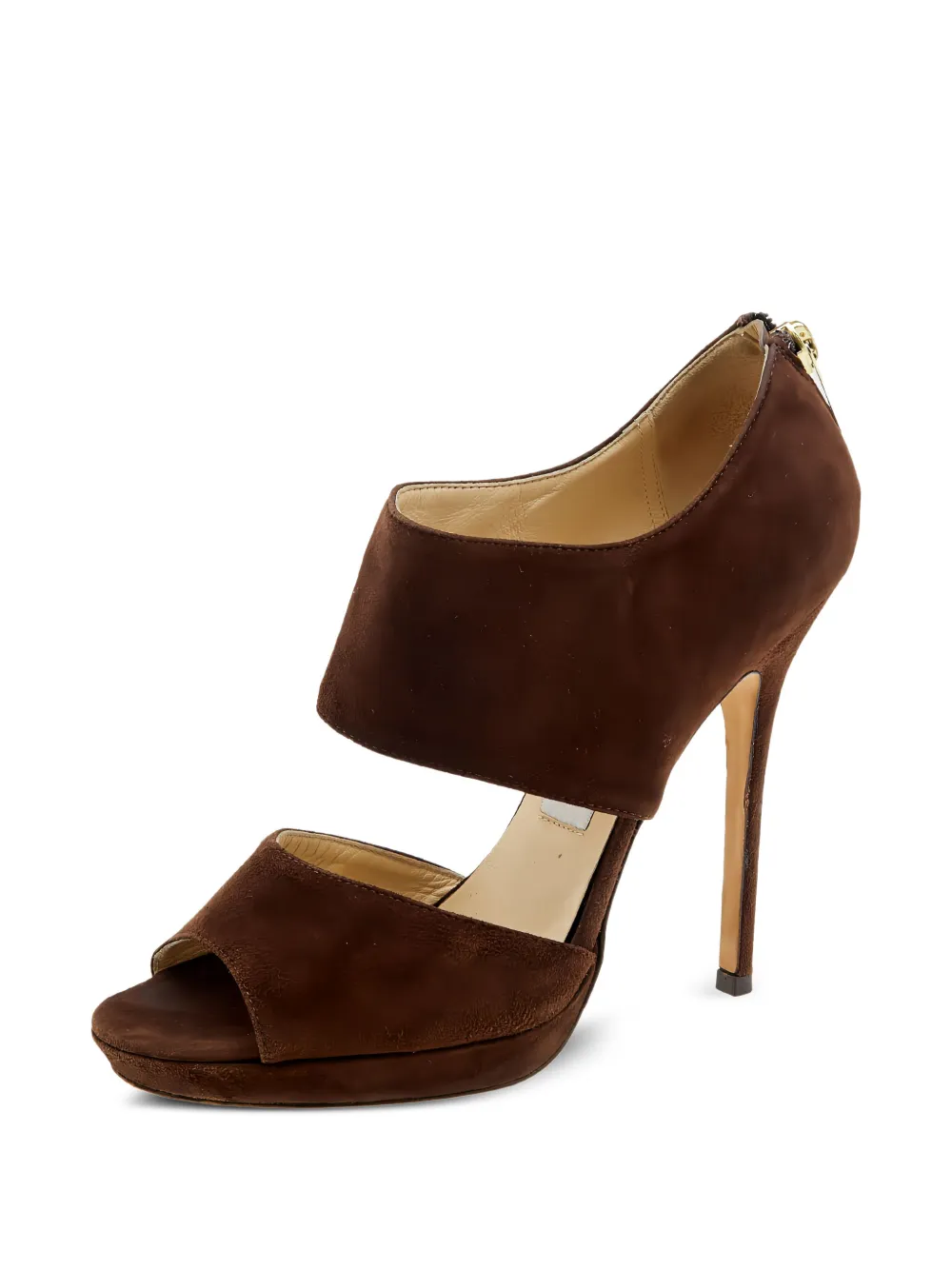 Jimmy Choo Pre-Owned sandales en daim 120 mm | Image 2