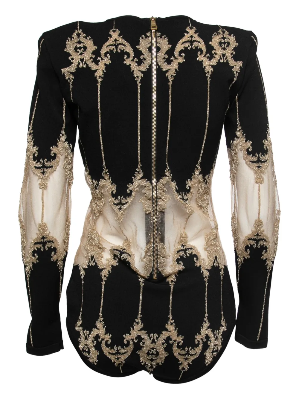 Balmain Pre-Owned embroidered bodysuit | Image 2