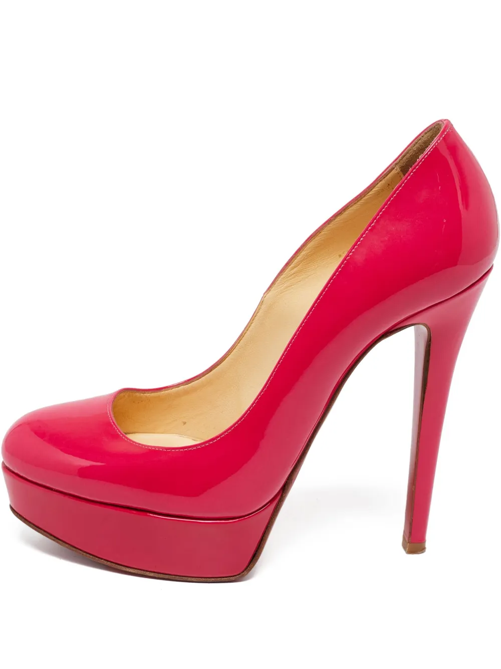 Pre-owned Christian Louboutin 125mm Bianca Pumps
