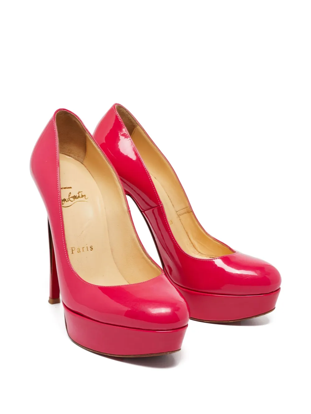 Christian Louboutin Pre-Owned 125 mm Bianca pumps - Roze