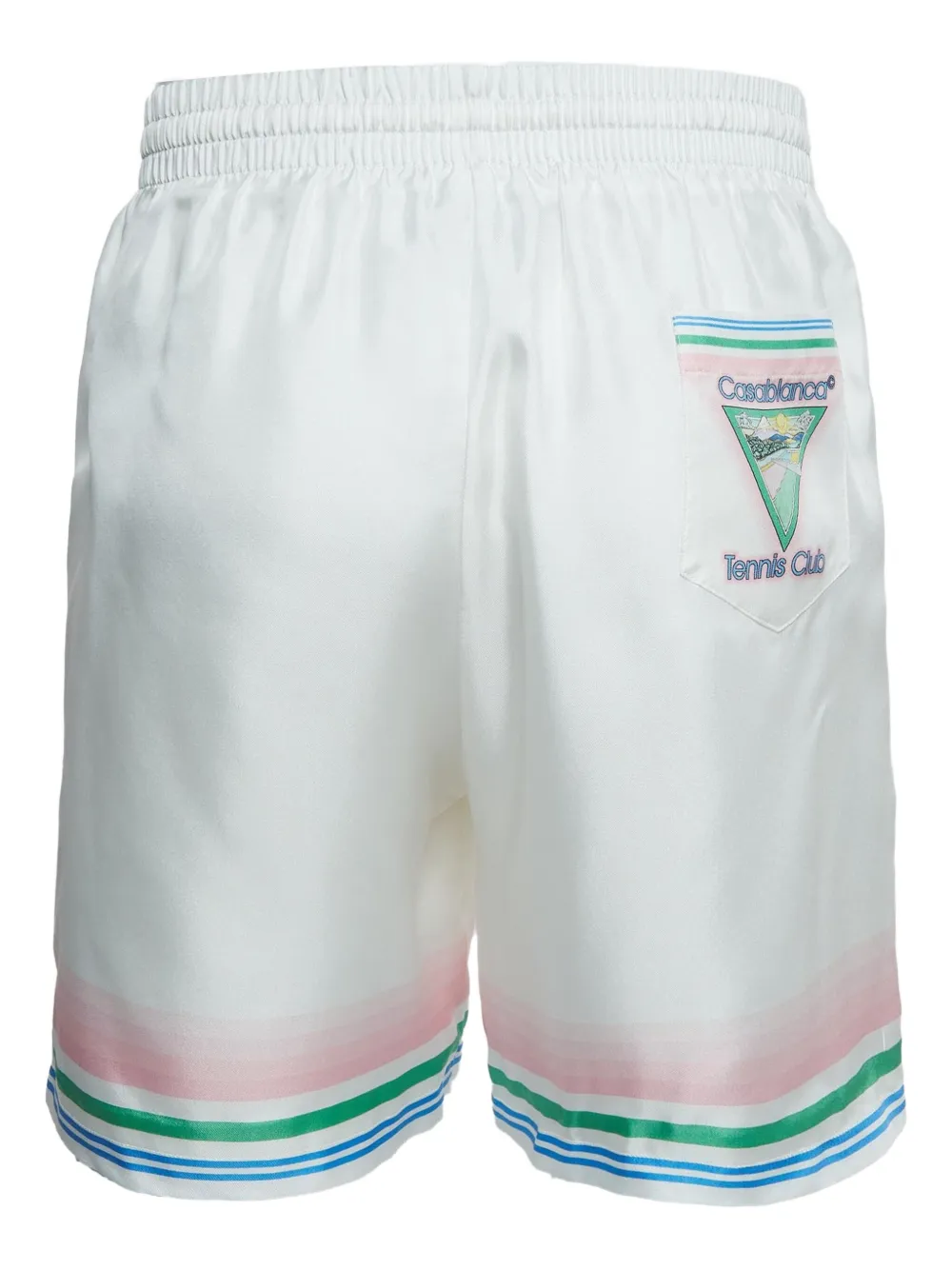 Casablanca pre-owned striped athletic shorts | Image 2