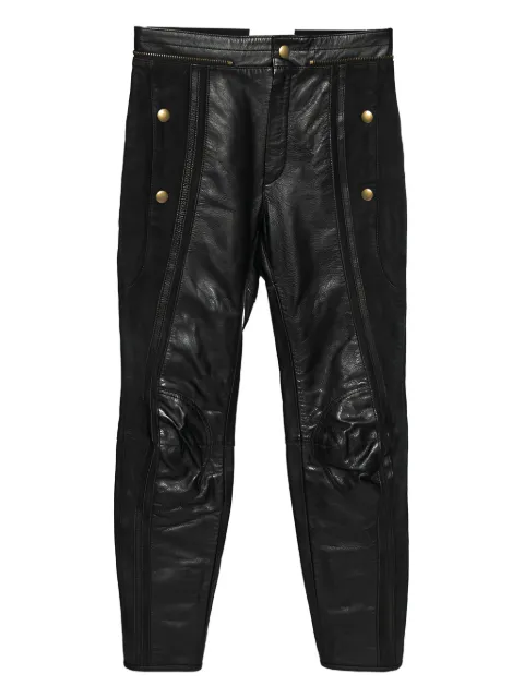 Chloé Pre-Owned pantalon en cuir
