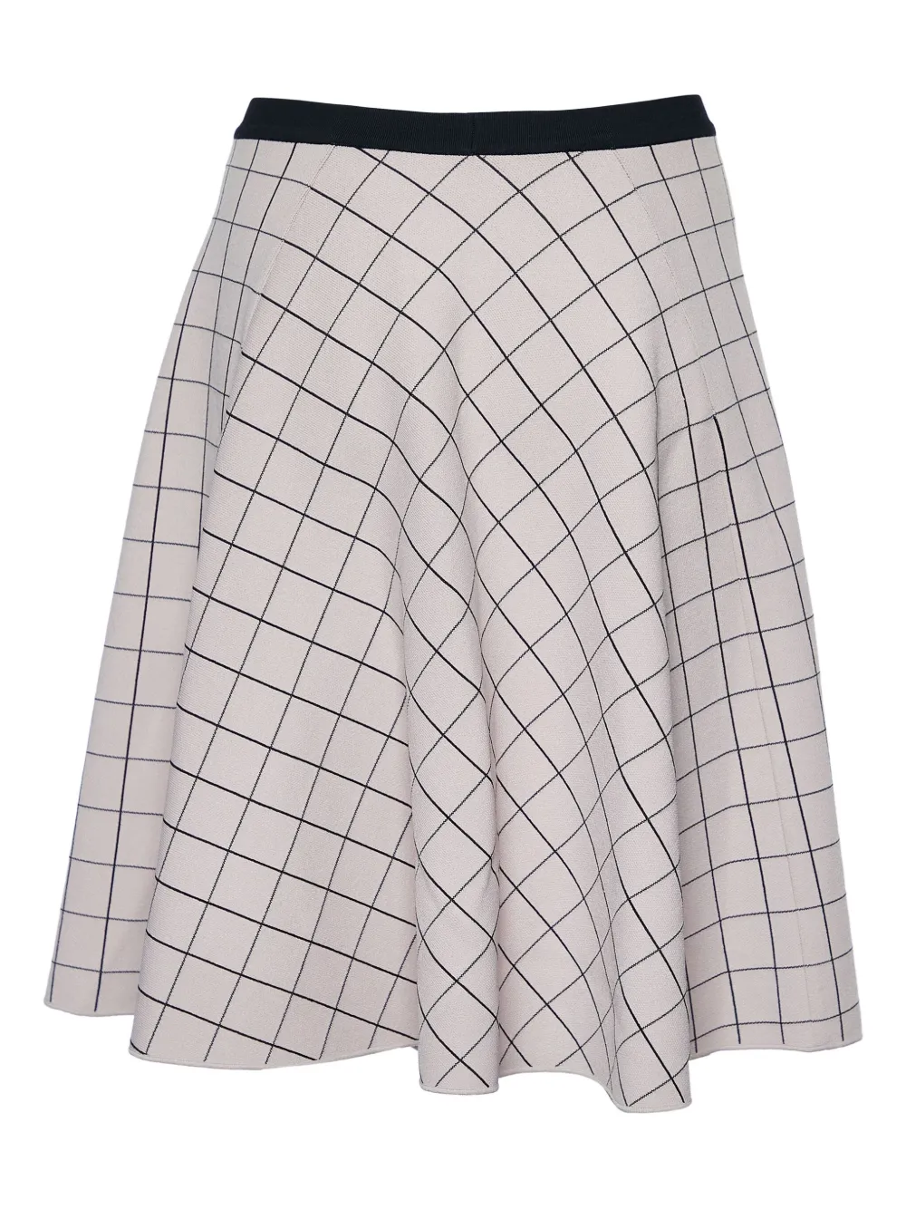 Fendi Pre-Owned Geruite mini-rok - Roze