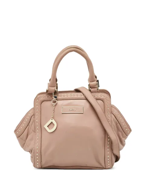 DKNY Vintage stud-embellished tote bag