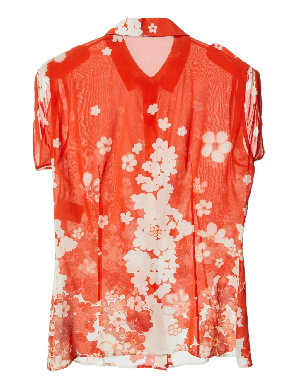 Versace Pre-Owned floral-print stretch-silk shirt | Shirts | Image 2