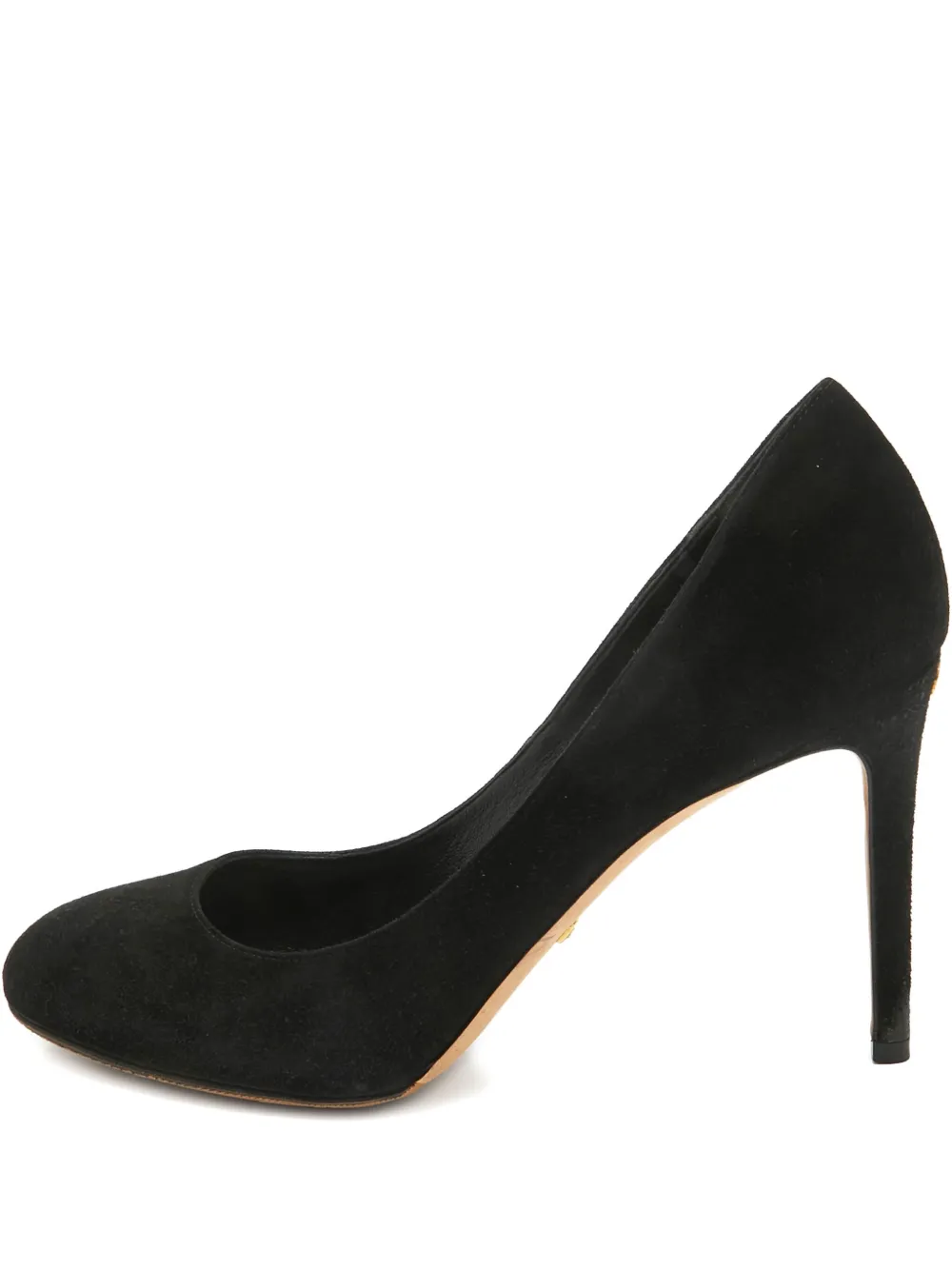 95mm suede pumps