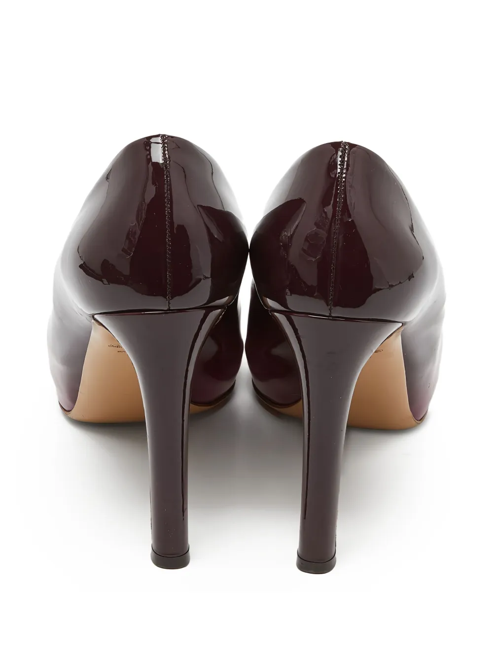 Ferragamo Pre-Owned 105 mm leren pumps met hak - Roze