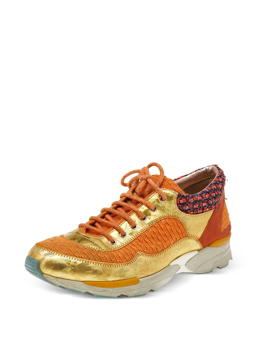 CHANEL Pre-Owned tweed sneakers | Image 2