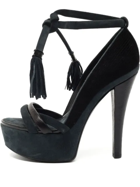 Louis Vuitton Pre-Owned 140mm leather heeled pumps