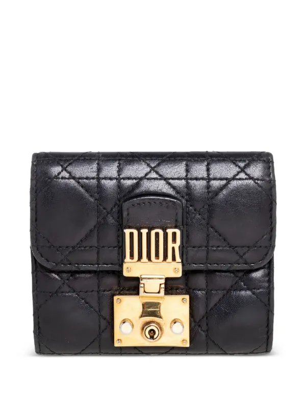 Christian Dior Pre-Owned Dior Addict Wallet | Black | FARFETCH