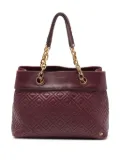 Tory Burch pre-owned quilted leather shoulder bag - Red
